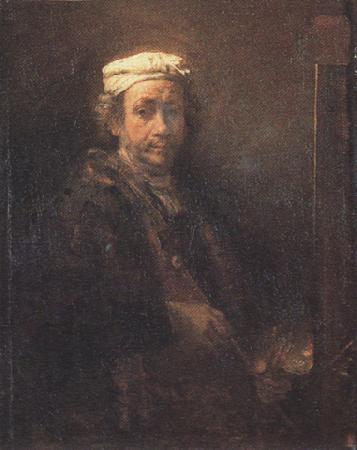 REMBRANDT Harmenszoon van Rijn Self-Portrait (mk33) oil painting image